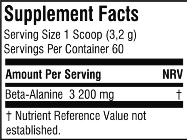 Basix Beta-Alanine – Evolve Nutrition