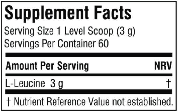 Basix Leucine – Evolve Nutrition