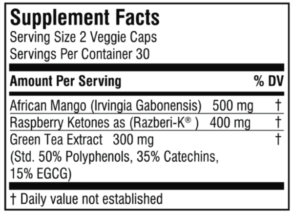 Raspberry Keytones – Evolve Nutrition