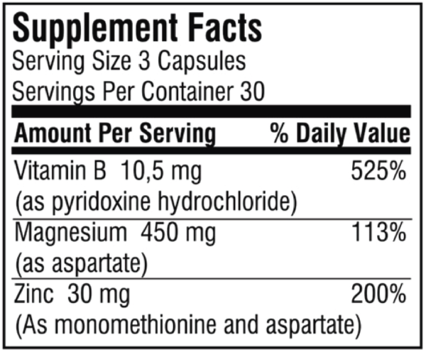 Basix ZMA – Evolve Nutrition