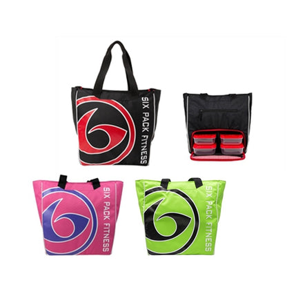 6 Pack Fitness Bag Camille Tote