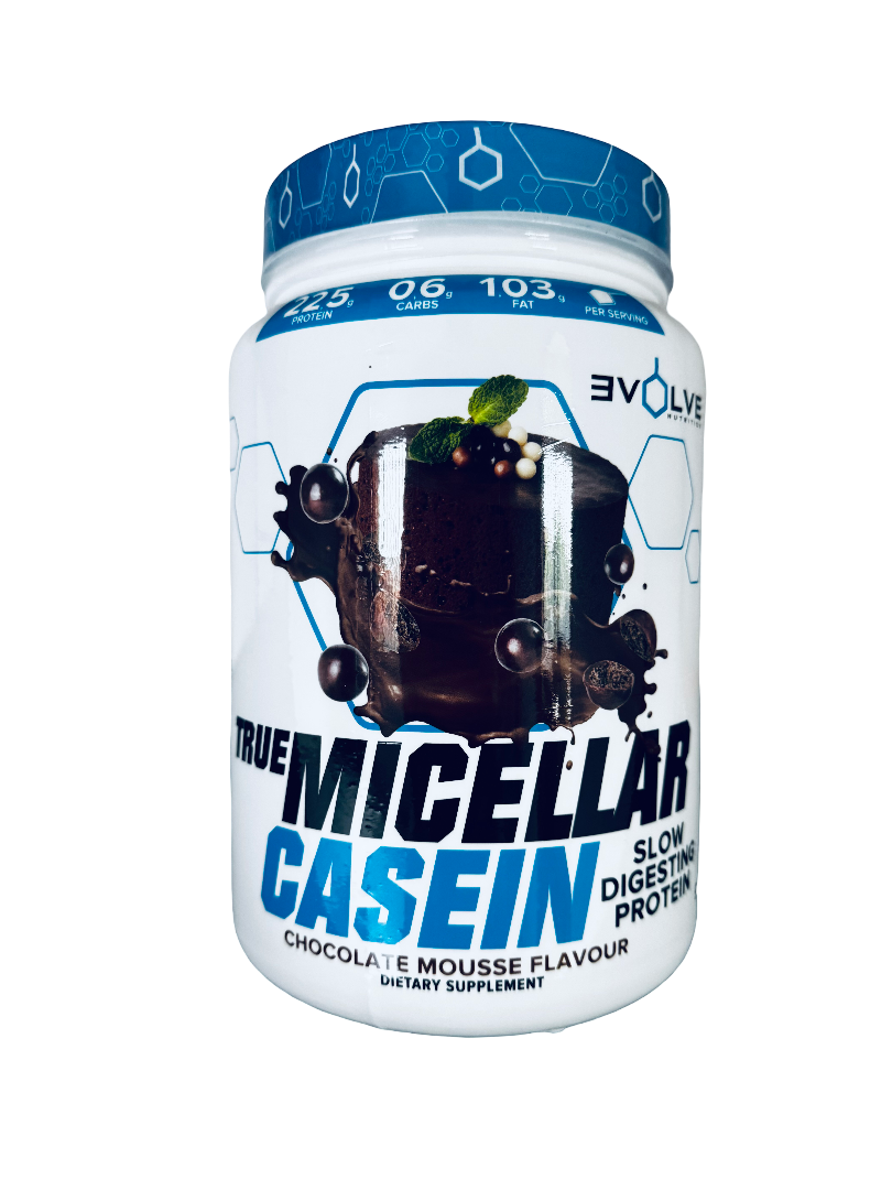 True Micellar Casein 900g– Evolve Nutrition