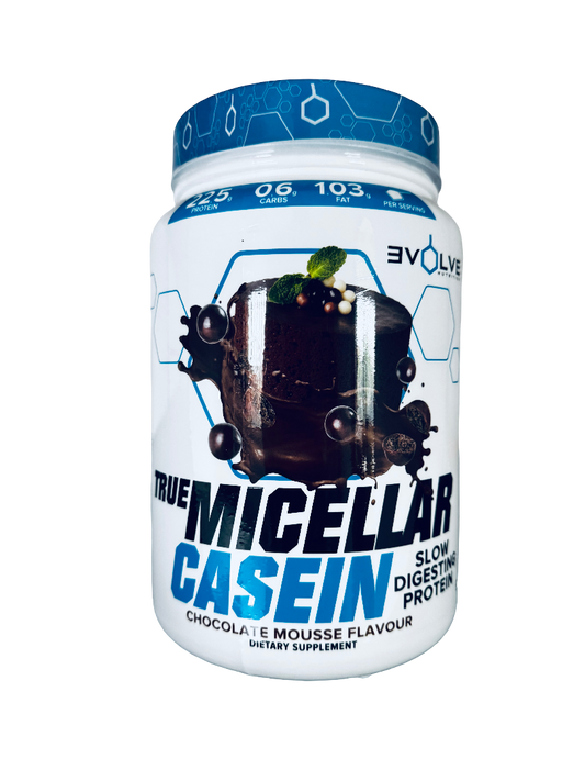 True Micellar Casein 900g– Evolve Nutrition
