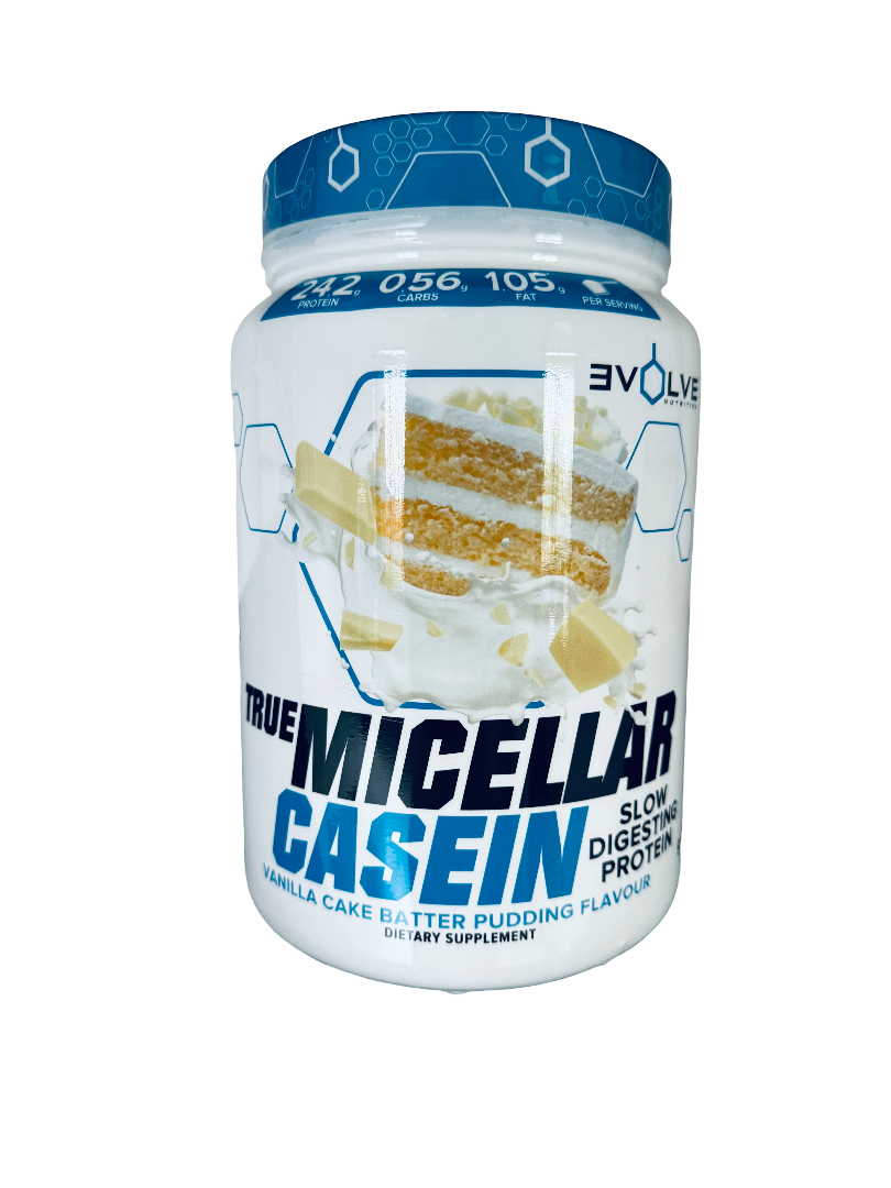 True Micellar Casein 900g– Evolve Nutrition