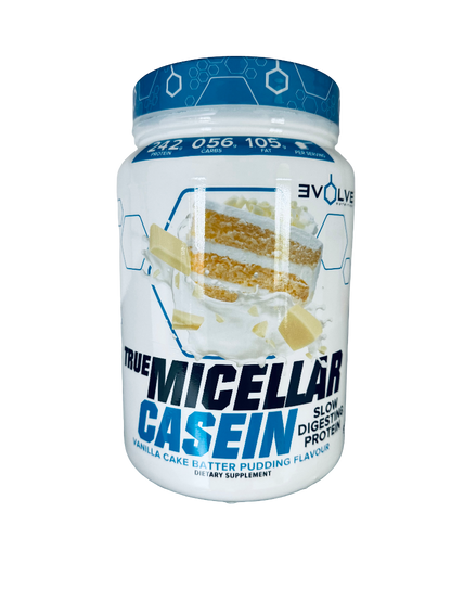 True Micellar Casein 900g– Evolve Nutrition