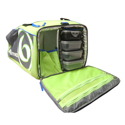 6 Pack Fitness Varsity Duffel Bag